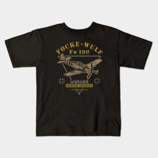 Focke-Wulf Fw 190 Kids T-Shirt